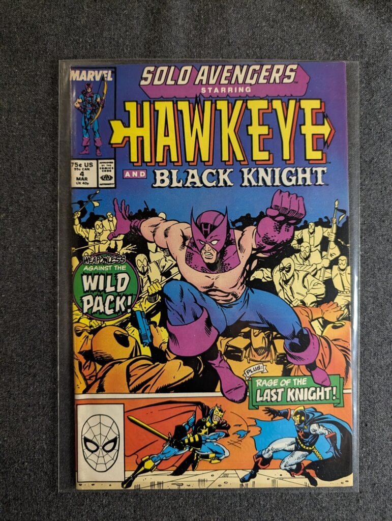 Solo Avengers #4 front cover