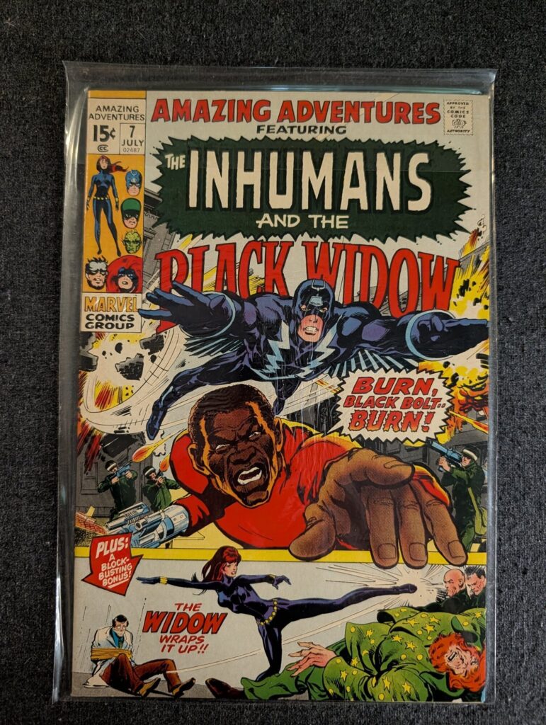 Amazing Adventures #7 front cover