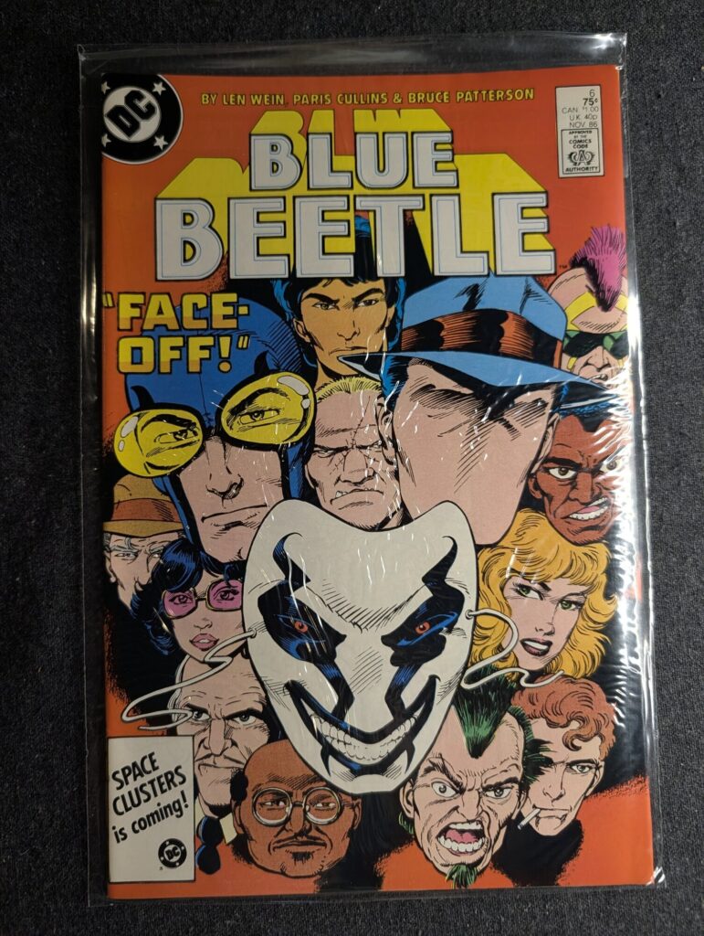Blue Beetle #6 front cover