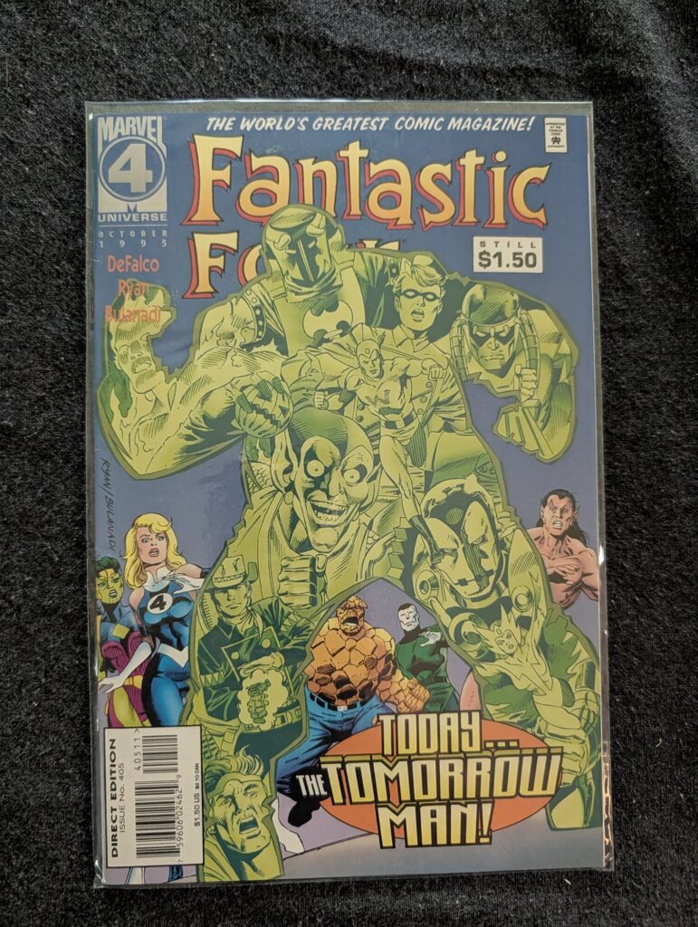 Fantastic Four #405 front cover