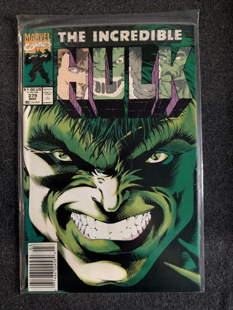 The Incredible Hulk #379 front cover