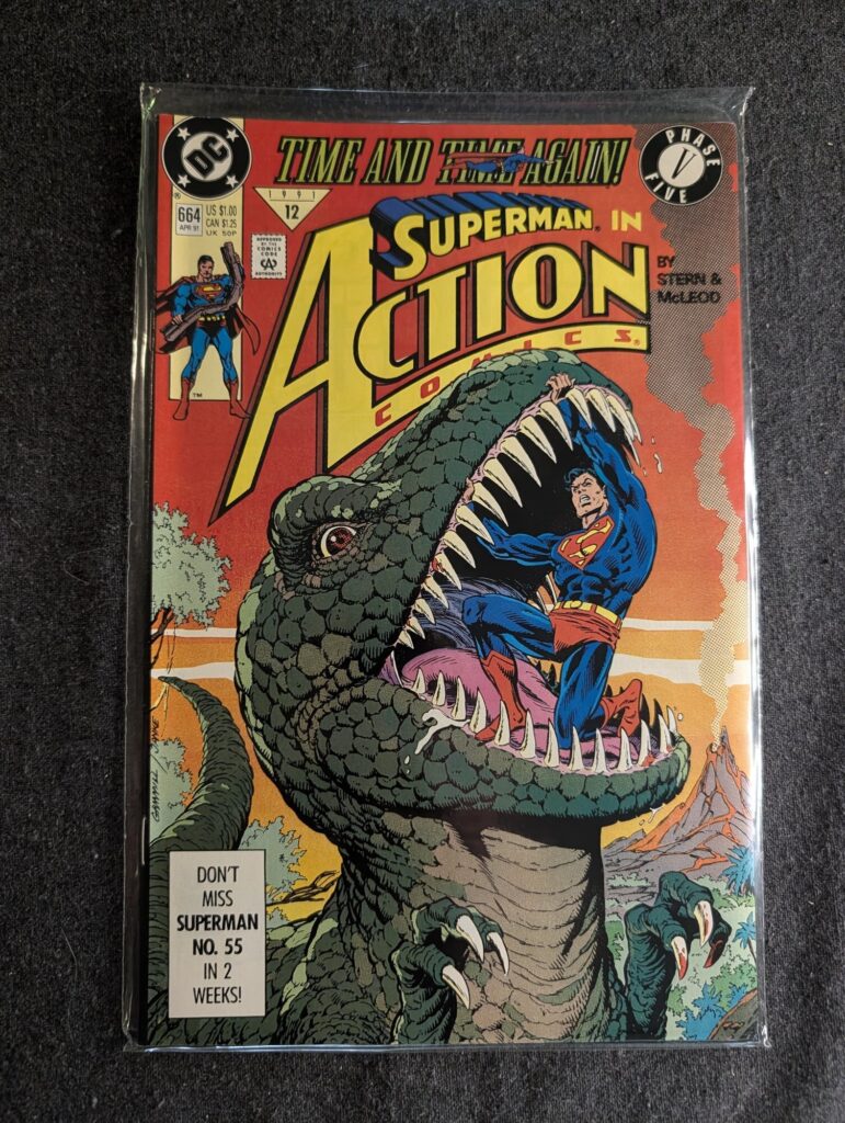 Action Comics #664 front cover