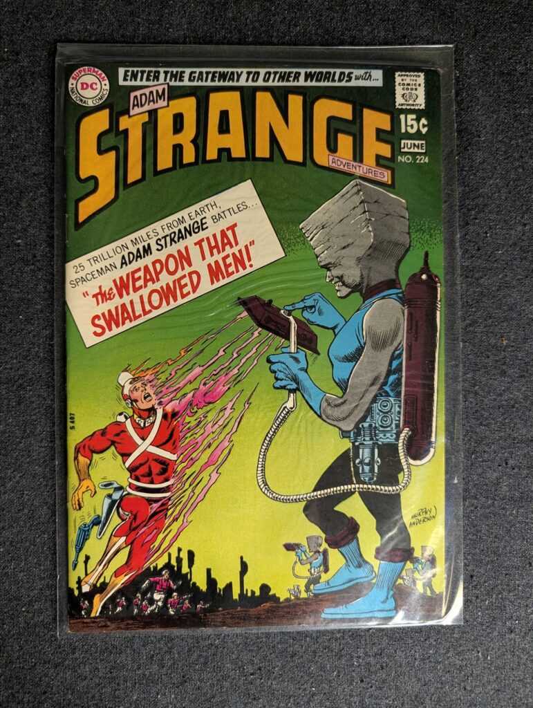 Strange Adventures #224 front cover