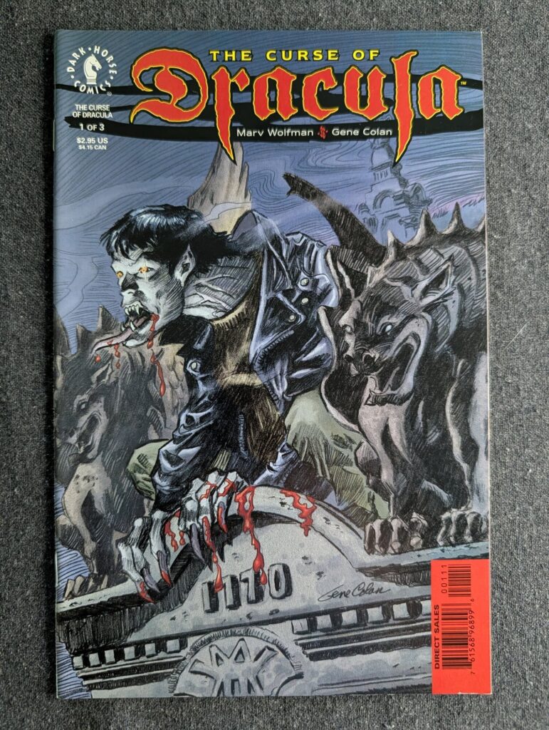 The Curse of Dracula #1 front cover