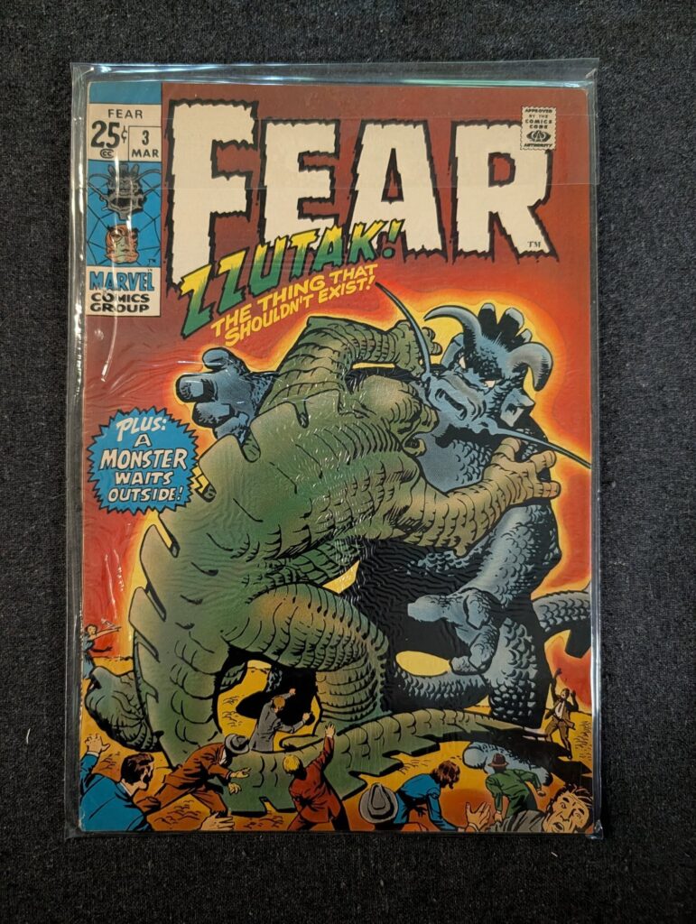 Fear #3 front cover