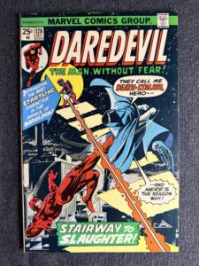 Daredevil #128 front cover