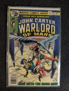 John Carter, Warlord of Mars #19 front cover