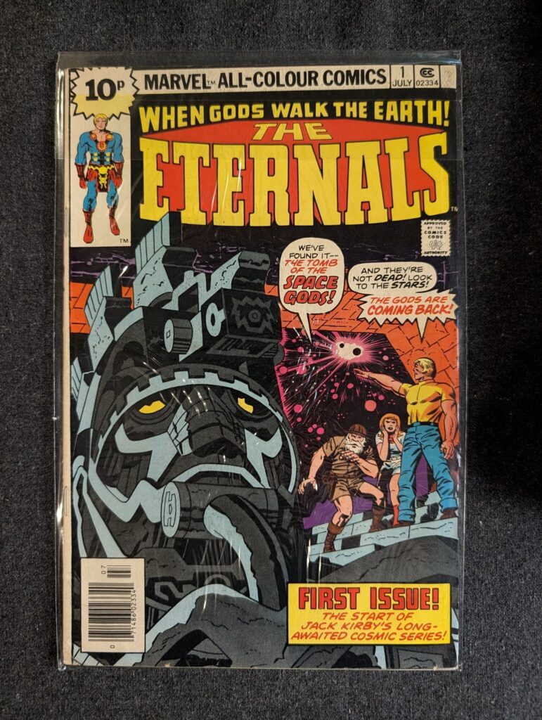 The Eternals #1 front cover