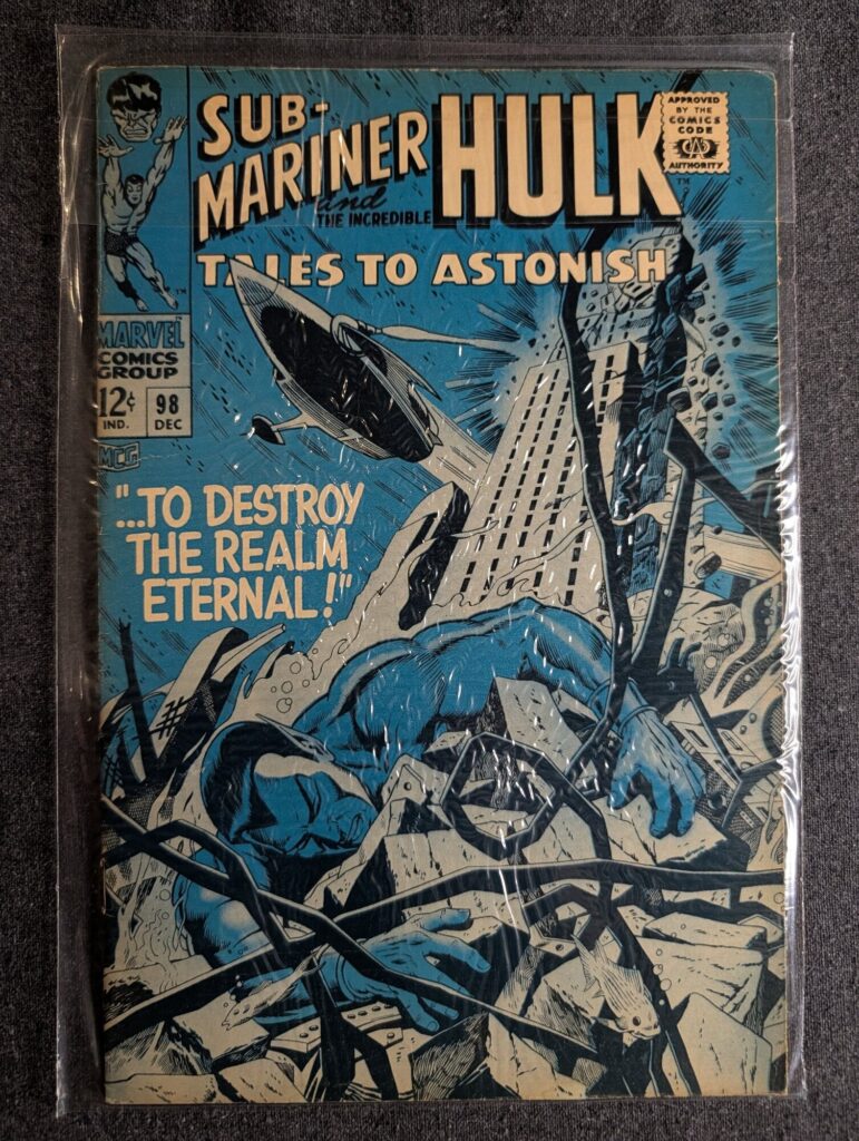 Tales to Astonish #98 front cover