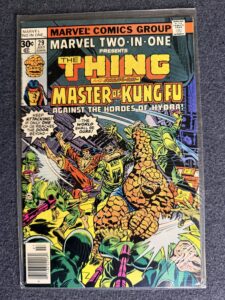 Marvel Two-In-One #29 front cover