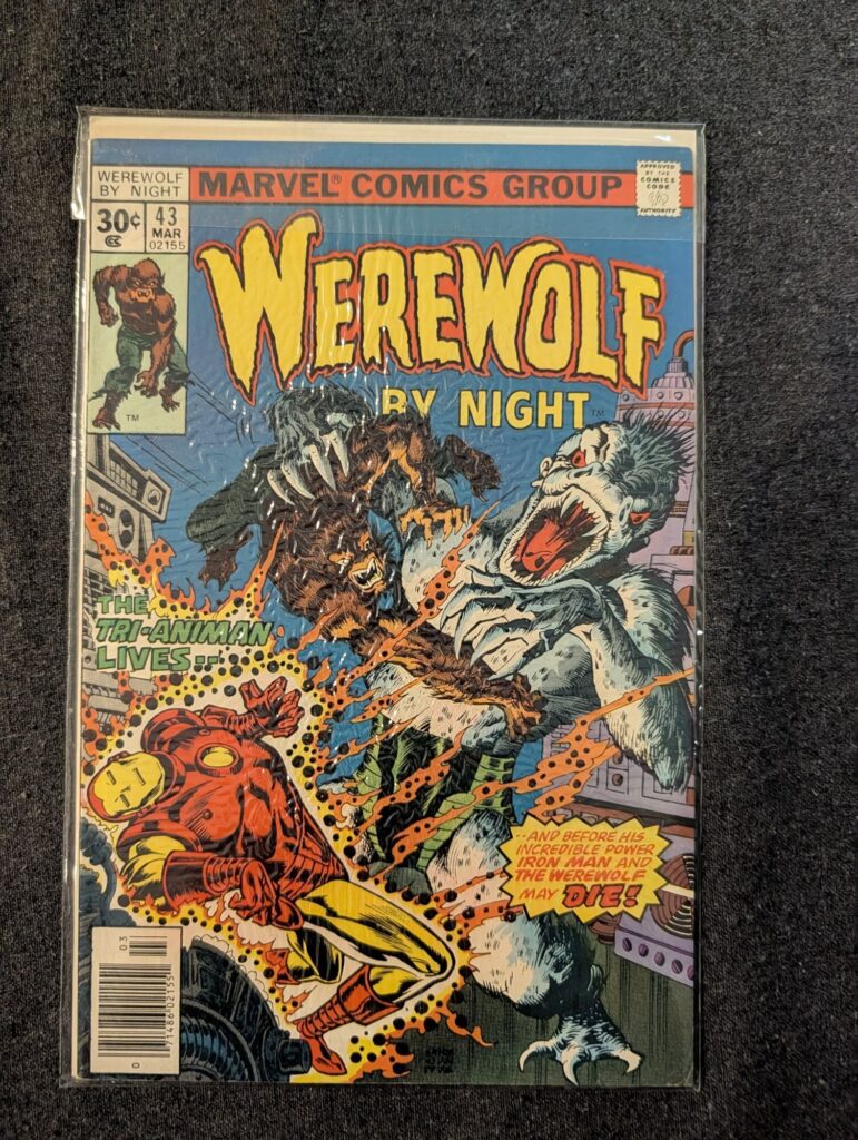 Werewolf by Night #43 front cover