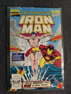 Iron Man Annual #10 front cover