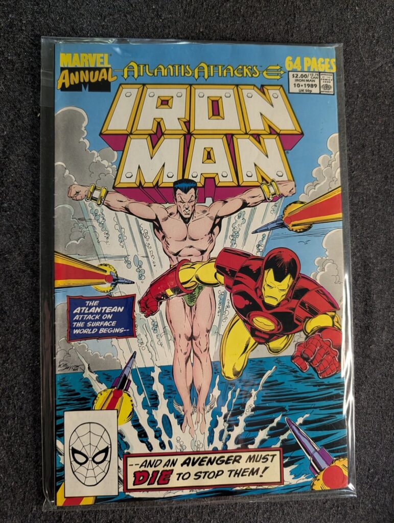 Iron Man Annual #10 front cover
