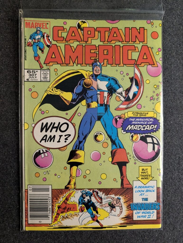 Captain America #307 front cover
