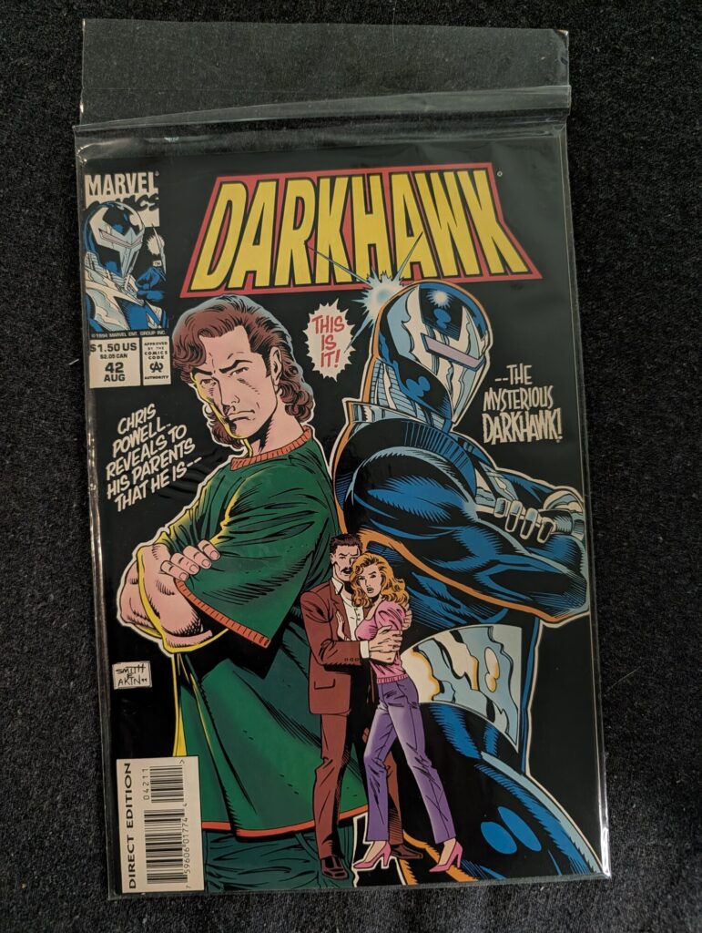 Darkhawk #42 front cover