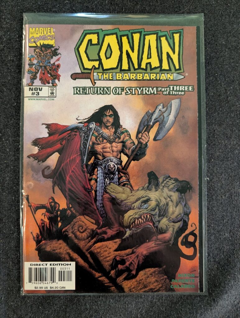 Conan the Barbarian #3 front cover