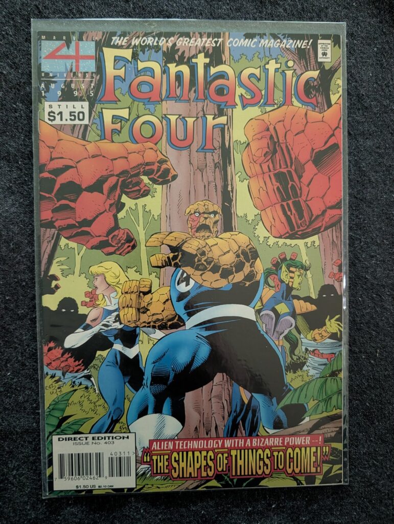 Fantastic Four #403 front cover