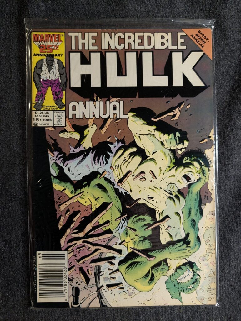 The Incredible Hulk Annual #15 front cover