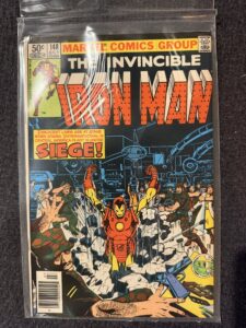 Iron Man #148 front cover