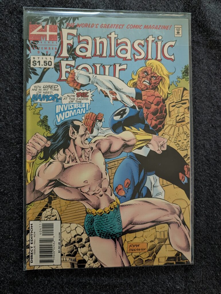 Fantastic Four #404 front cover