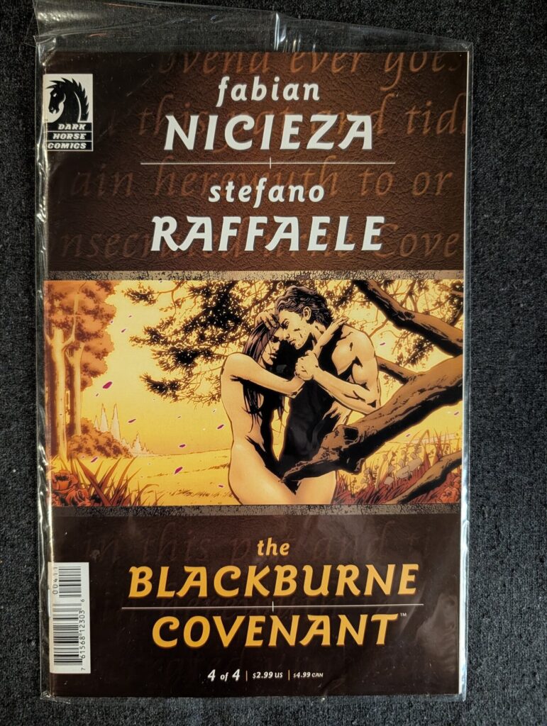The Blackburne Covenant #4 front cover