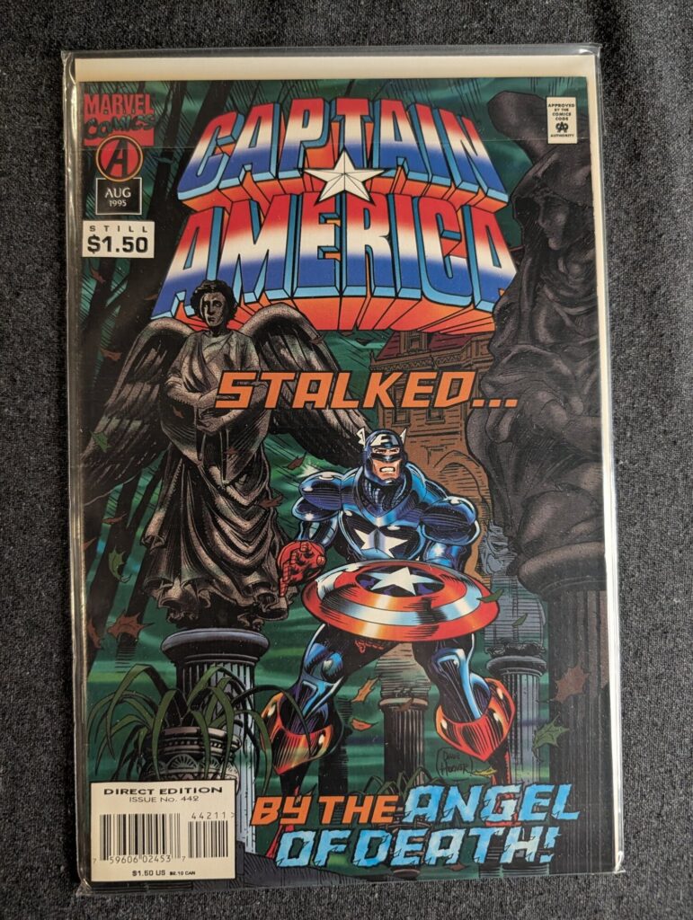 Captain America #442 front cover