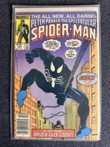 The Spectacular Spider-Man #107 front cover
