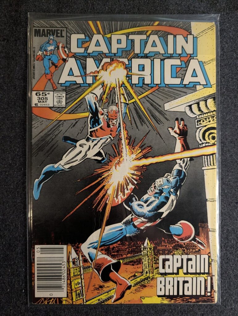 Captain America #305 front cover