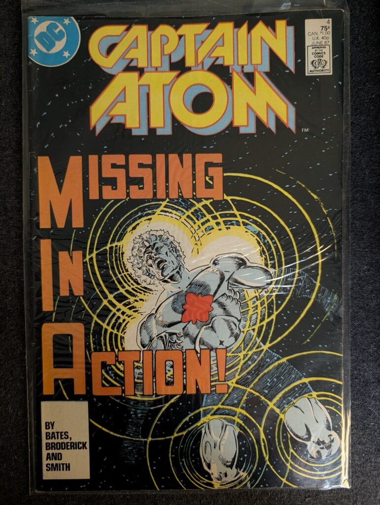 Captain Atom #4 front cover