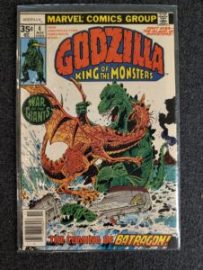 Godzilla #4 front cover