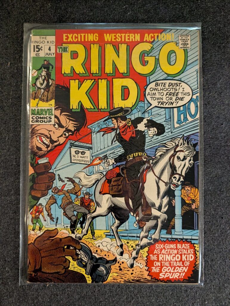 The Ringo Kid #4 front cover