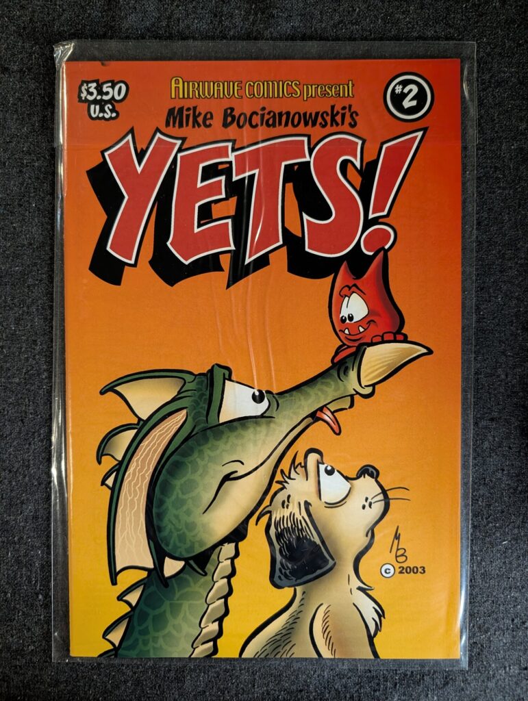 Yets! #2 front cover