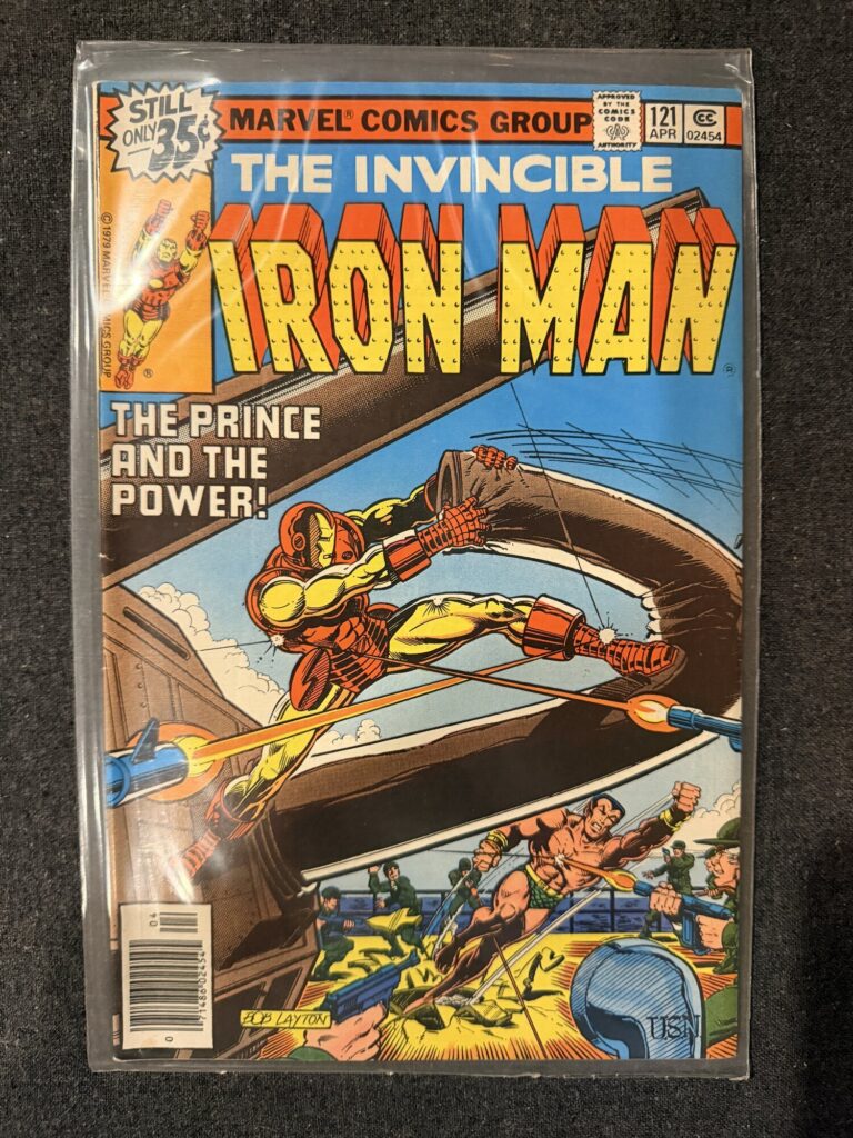 Iron Man #121 front cover