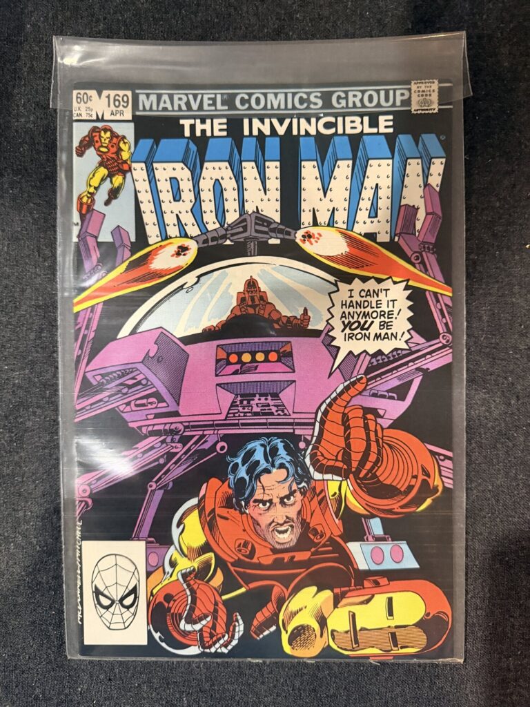 Iron Man #169 front cover