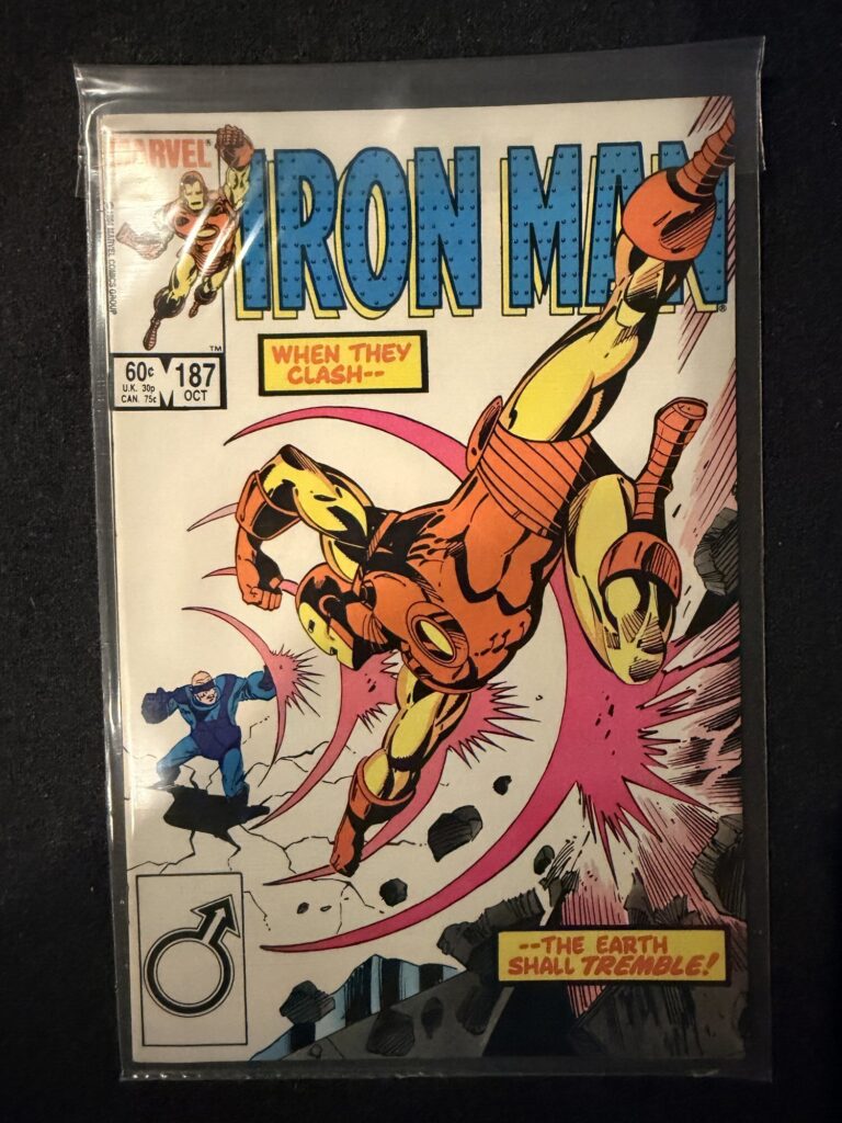Iron Man #187 front cover
