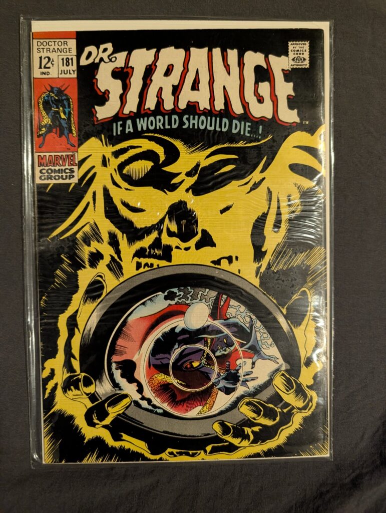 Doctor Strange #181 front cover