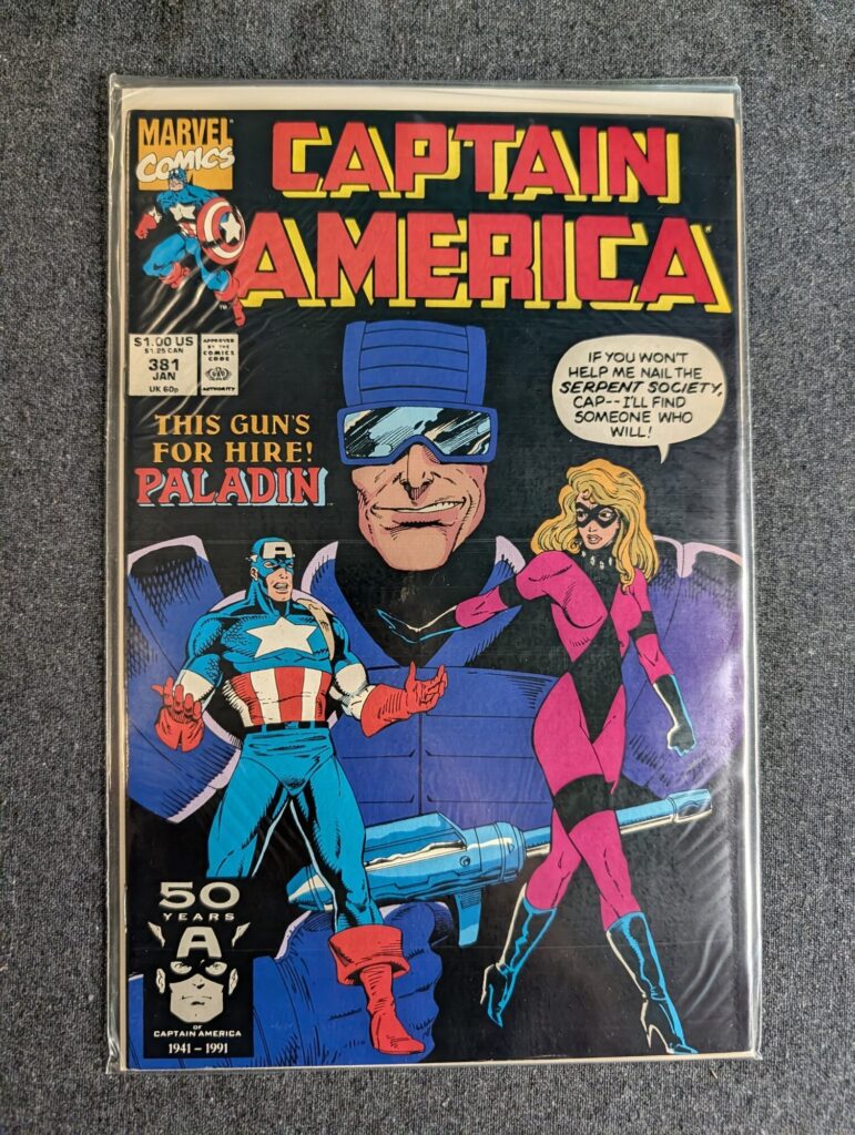 Captain America #381 front cover