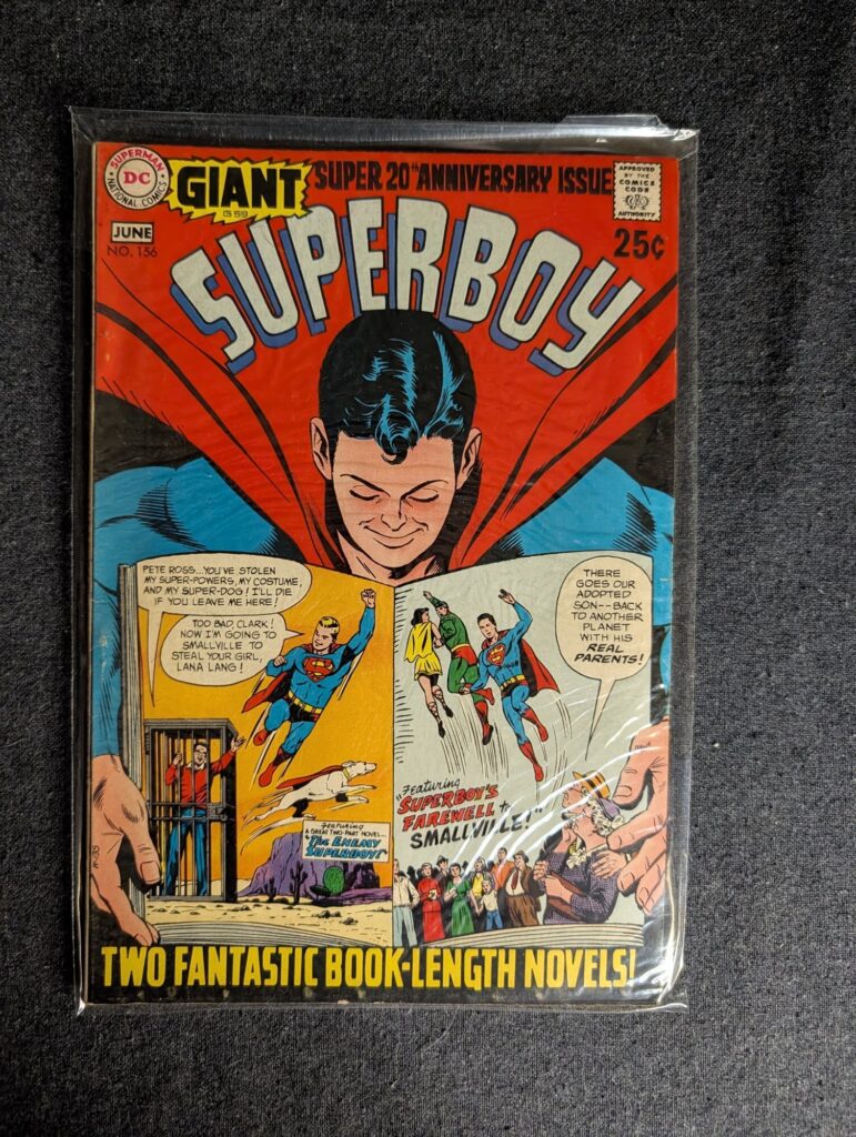 Superboy #156 front cover