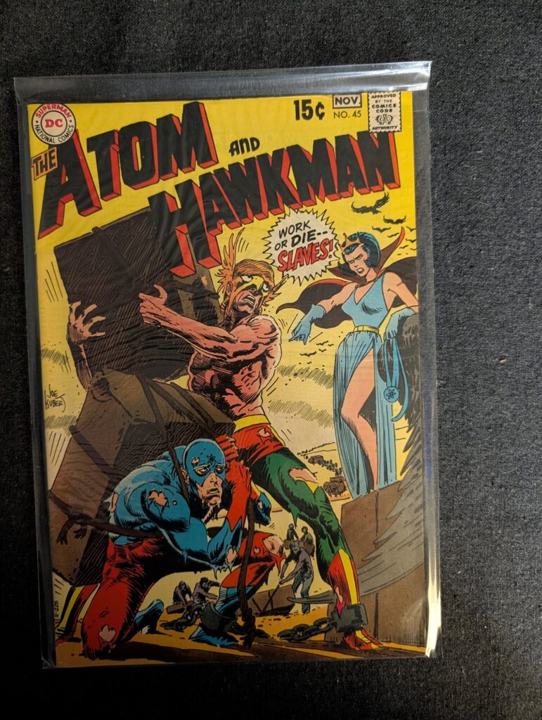 The Atom and Hawkman #45 front cover
