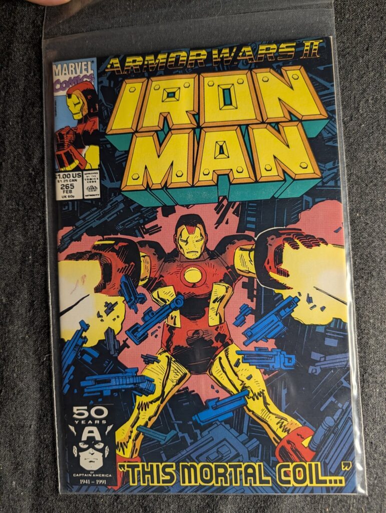 Iron Man #265 front cover