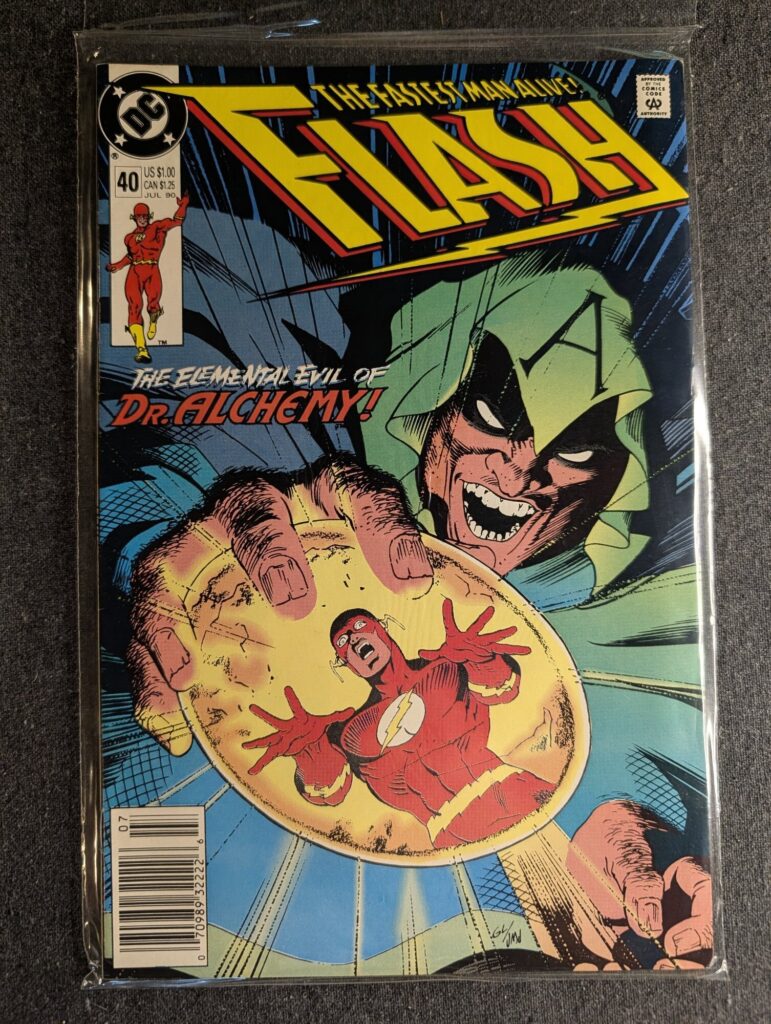 The Flash #40 front cover
