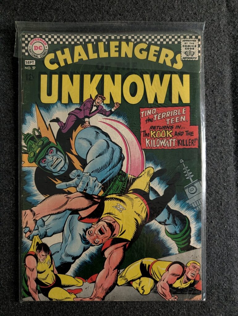 Challengers of the Unknown #57 front cover