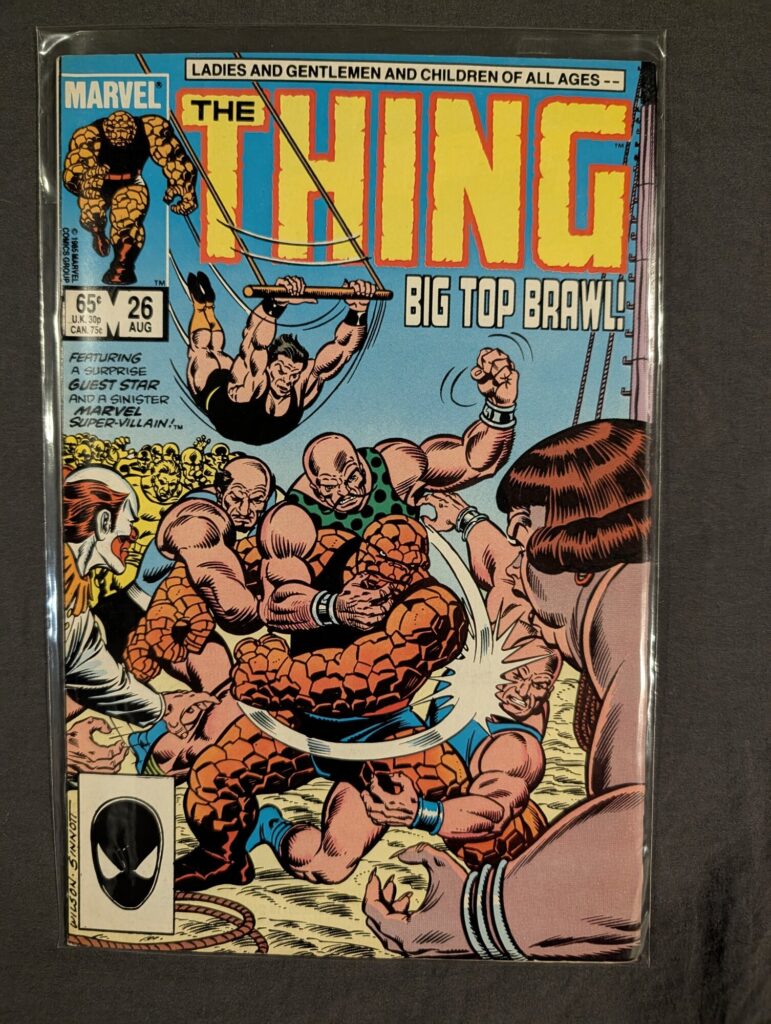 The Thing #26 front cover