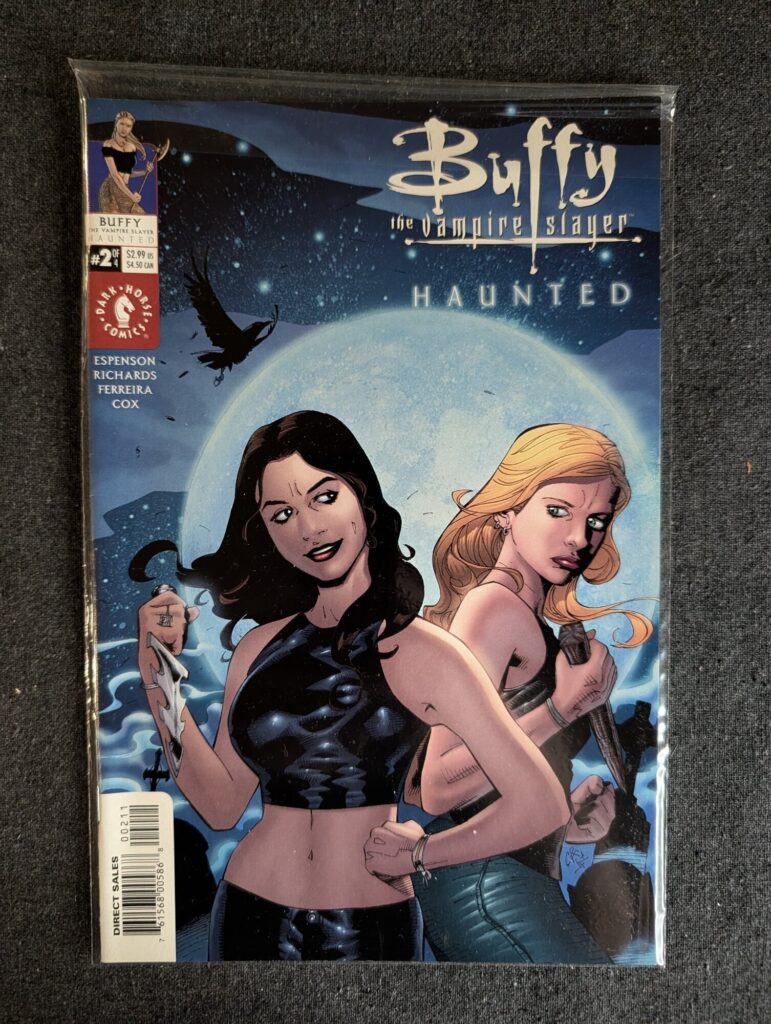 Buffy the Vampire Slayer: Haunted #2 front cover