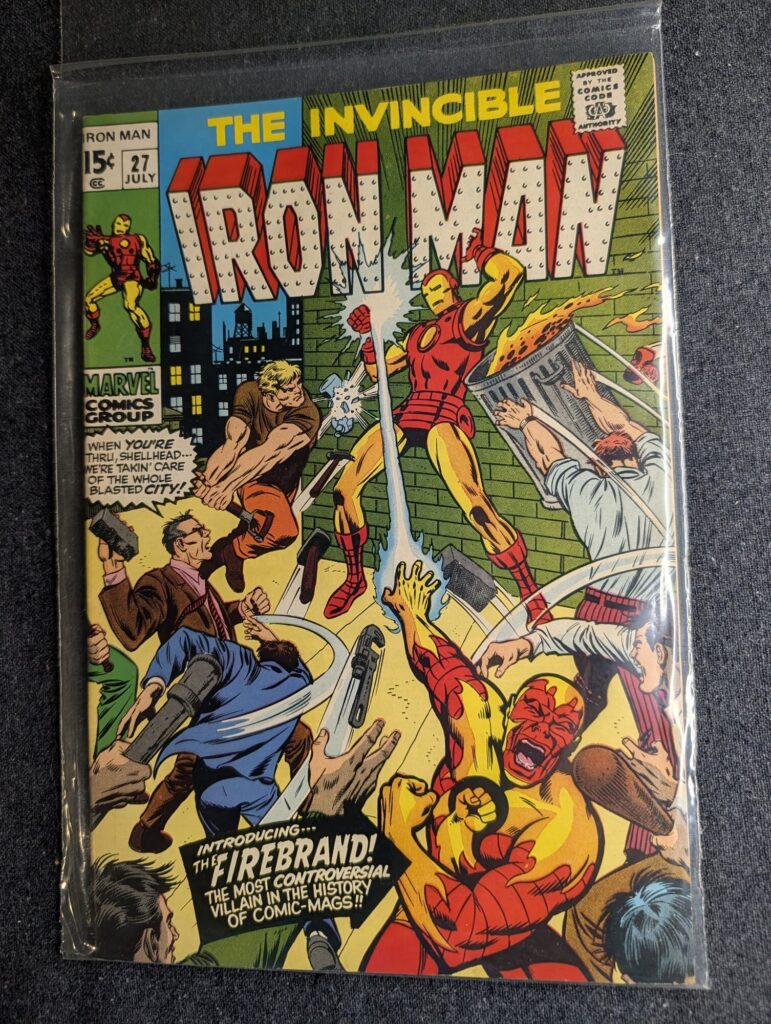 Iron Man #27 front cover