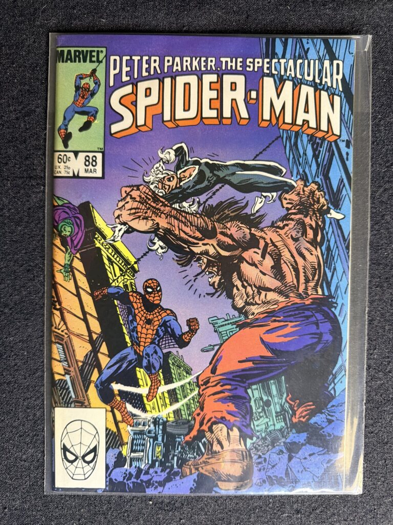 Peter Parker, The Spectacular Spider-Man #88 front cover