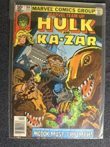 Marvel Team-Up #104 front cover
