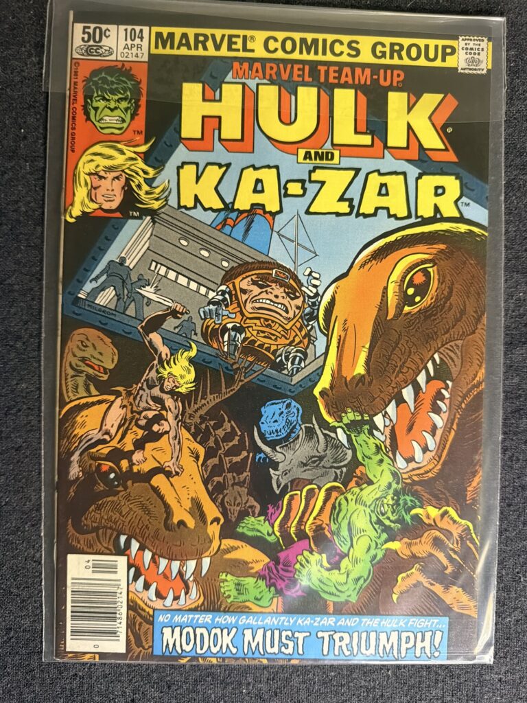 Marvel Team-Up #104 front cover