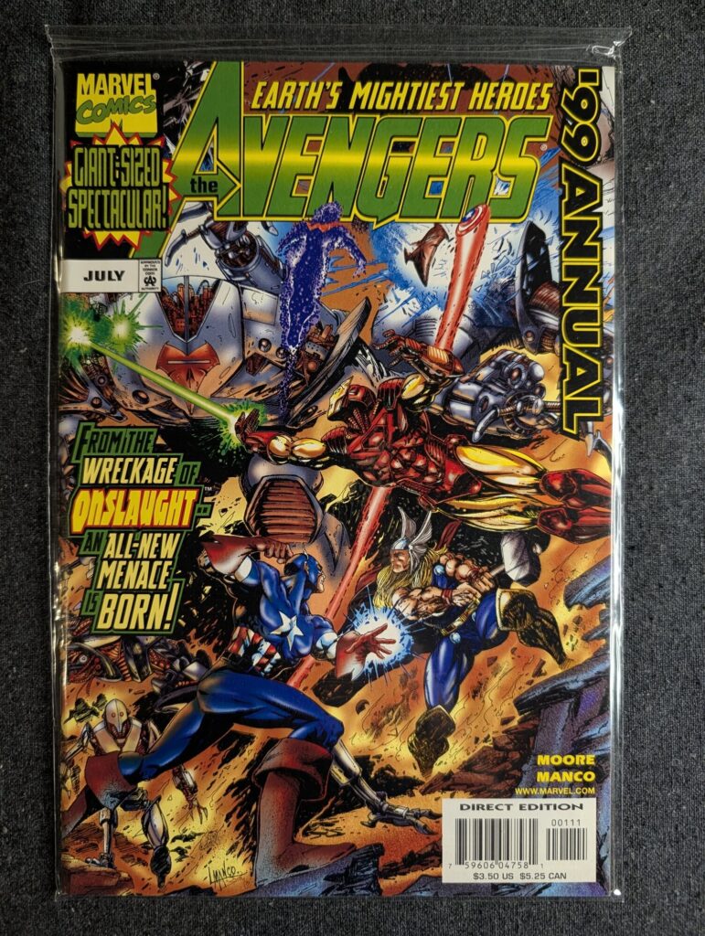 The Avengers Annual #26 front cover