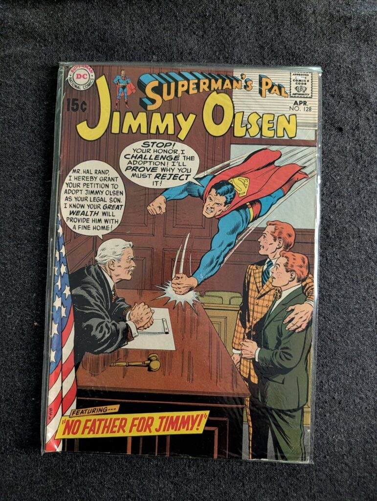 Superman's Pal Jimmy Olsen #128 front cover
